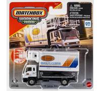 Matchbox GMC T8500 - Camión de Servicio de Aeropuerto a Escala 11/16 1:64, Color Blanco