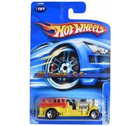 Matchbox Hot Wheels Old Number 5.5, amarillo/rojo #191