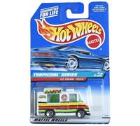 Matchbox Hot Wheels Tropicool Series 1/4 - Camión de helado, color blanco