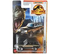 Matchbox Jurassic World Coches 6er Set Jeep Wrangler Ford Explorador Set D