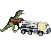 Matchbox Jurassic World Dino Transporters, 1 vehículo y 1-2 mini dinosaurios, a partir de 3 años