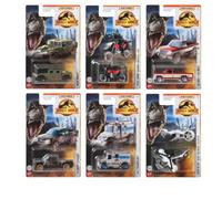 Matchbox Jurassic World Dominion 2022 - Juego completo de 6 vehículos fundidos a presión de FMW90-956P