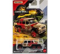 Matchbox Jurassic World Rebirth Mercedes-Benz G 63 AMG 6x6, fundido a presión, escala 1:64