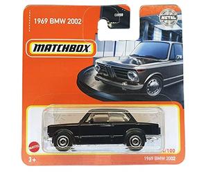 Matchbox MBX - 1969 BMW 2002 - Negro - 84/100 - GXN02-2021 - 1:64