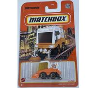 Matchbox MBX Mini Swisher - Barredora de aceras [Naranja] #61/100