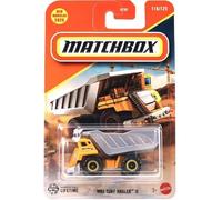 Matchbox MBX Turf Hauler II - Camión volquete [amarillo] 116/125, vehículo de juguete fundido a escala 1:64