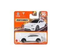 Matchbox Metal Matchbox 2023 Tesla Model Y White 89/100 (tarjeta corta) HLC68