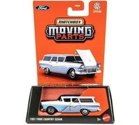 Matchbox Moving Parts 1957 Ford Country Sedan [azul] 27/50, vehículo de juguete fundido a escala 1:64