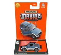 Matchbox Moving Parts 1991 Mitsubishi Pajero [SUV azul] 40/50, vehículo fundido a escala 1:64
