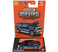 Matchbox Moving Parts 2004 Ford Excursion [Azul] 50/50, Vehículo de juguete fundido a escala 1:64
