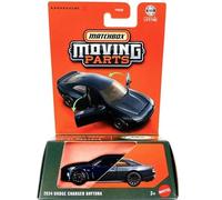 Matchbox Moving Parts 2024 Dodge Charger Daytona [Midnight Blue] Vehículo de juguete fundido a escala 13/50, escala 1:64
