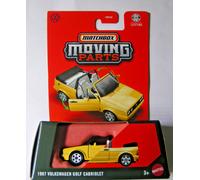 Matchbox Moving Parts 2026 JHV67 Volkswagen Golf I Cabrio 1987 Amarillo 1:64
