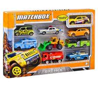 Matchbox Pack de 9 Coches Juguetes, Modelos Surtidos (Mattel X7111)