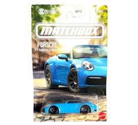 Matchbox Porsche 911 Carrera Cabriolet 5/5 European Series 2026 1:64 Modelo Coche Niños Juguete Convertible Coleccionable o para Jugar Coche Deportivo Azul