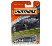 Matchbox Porsche 911 Carrera Cabriolet [Gris] Vehículo de juguete fundido a escala 27/125-1:64