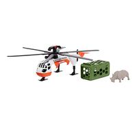Matchbox Rescue Adventure Set con vehículo y figura de animal, Safari Rescue