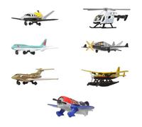 Matchbox Sky Busters Avión (Modelos Surtidos) | Helicóptero de juguete, transbordador espacial, jet u otra aeronave con ruedas giratorias o hélices, JDJ05