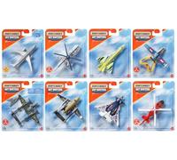 Matchbox Sky Busters Diecast Aircraft Collection, paquete de 8 surtidos, aviones de juguete y helicópteros JDJ05-979H