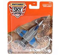 Matchbox Sky Busters F/A-18 Super Hornet, gris y azul