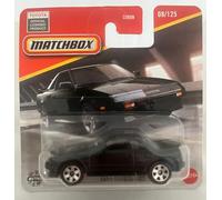 Matchbox Toyota MR2 (negro), 8/125, escala 1:64, coche de juguete fundido a presión, 2025