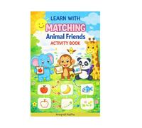 Matching Animal Friends Activity Book