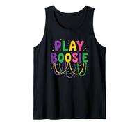 Matching Carnival Trip Mardi Gras Crew Squad Play Boosie Camiseta sin Mangas