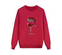 Matching Christmas Sweater for Family Merry Christmas Couples Xmas Graphic Sweatshirts Soft Matching Sets Reindeer