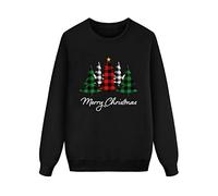 Matching Christmas Sweater for Family Merry Christmas Couples Xmas Graphic Sweatshirts Soft Matching Sets Reindeer