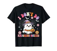 Matching Couple Halloween Spooky Boo Crew for Two Camiseta