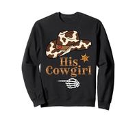 Matching Couples Her Cowboy Western His and Hers Sudadera