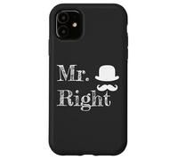 Matching Couples Mr Right Carcasa para iPhone 11