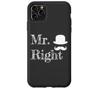 Matching Couples Mr Right Carcasa para iPhone 11 Pro Max