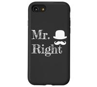 Matching Couples Mr Right Carcasa para iPhone SE (2020) / 7 / 8