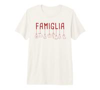 Matching Famiglia Christmas Cute Decorations Italian Camiseta Premium