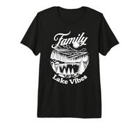 Matching Family Lake Vibes Vacation Trip To The Lakes Camiseta Premium