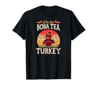 Matching Family Thanksgiving I'm The Boba Tea Pavo Camiseta