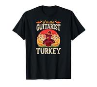 Matching Family Thanksgiving I'm The Guitarist Turquía Camiseta