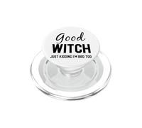 Matching Good Witch Bad Witch I BFF Divertido Halloween PopSockets PopGrip para MagSafe