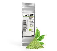 MATCHITA Té Verde Matcha Orgánico de Calidad Ceremonial (40g) - Recambio - Rico y Cremoso: Bebidas Calientes y Frías, Cafés, Batidos - Aumenta los Niveles de Energía y la Capacidad Inmunitaria