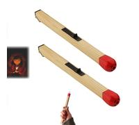 Matchstick Lighter, Match Stick Lighter, Giant Matchstick Lighter, Match Stick Lighter Refillable, Adjustable Large Stick Lighter For Decoration/Collection, Novelty Gift For Men (Brown 2)