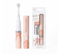 Matchstick Monkey Baby Electric Sonic Toothbrush, Antimicrobial Protection, Suitable from 3 Months, Dusty Pink