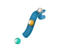 Matchstick Monkey Baby Toys, 1 Slide Plus 3 Animal Rocks (Blue), 12 Months Old+, No Holes, No Mould