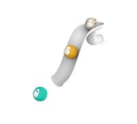 Matchstick Monkey, Juego de Diapositivas para el baño, Juguete Antimicrobiano para el baño del bebé, fácil de agarrar, Aprendizaje sensorial, Juego de Diapositivas (1 tobogán + 3 Divertidas Rocas de