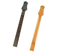 Mate 24 Trastes Diapasón De Palisandro De Cuello De Arce De 25,6 Pulgadas Para Tuerca De Bloqueo De Cuello De Guitarra For LP Repuesto de cuello de guitarra