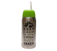 Mate Green Matermo Yerbomos 4.0 Green 580ML for Yerba Mate Tee 580ML Un accesorio portátil para Yerba Mate funciona como un termo con una botella de agua y mantiene el agua, 13310