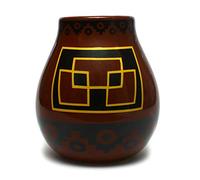 Mate Green - Tetera para Yerba Mate, Color marrón, Negro y Amarillo, 350 ml