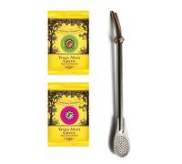 Mate Green Yerba Mate y Bombilla, Plata, 19 cm