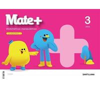 MATE + MATEMATICAS MANIPULATIVAS 3 AÑOS