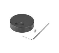 Mate Universal Conveniente 32X13mm 6mm Orificio Negro Aluminio SóLido PotencióMetro de Volumen SóLido Perilla de Control