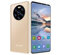 Mate40 Pro Teléfono móvil Desbloqueado,para Android 6 5.45in HD Smartphone Dual SIM 3G de Pantalla Completa,CPU de Doble núcleo,1GB+8GB,2200mAh Batería,Cámaras duales,Reconocimiento Facial(Oro)